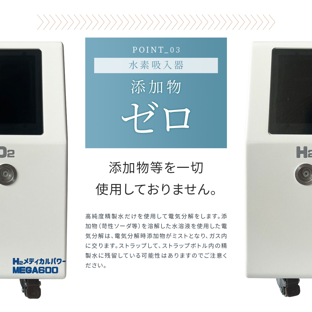 MEGA600 高濃度水素吸入器＆酸素吸入器｜MAKE MEDICAL 株式会社