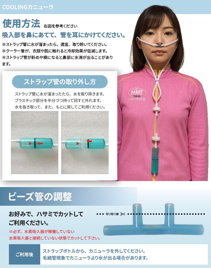 新型カニューラ 使用方法
