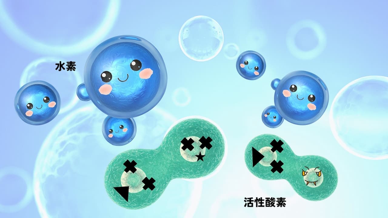 水素ガスとは?次世代エネルギーや最新医療での活用について 4 IMG 9937 最強の抗酸化物質と言われるメカニズム|悪玉活性酸素を狙い撃ち