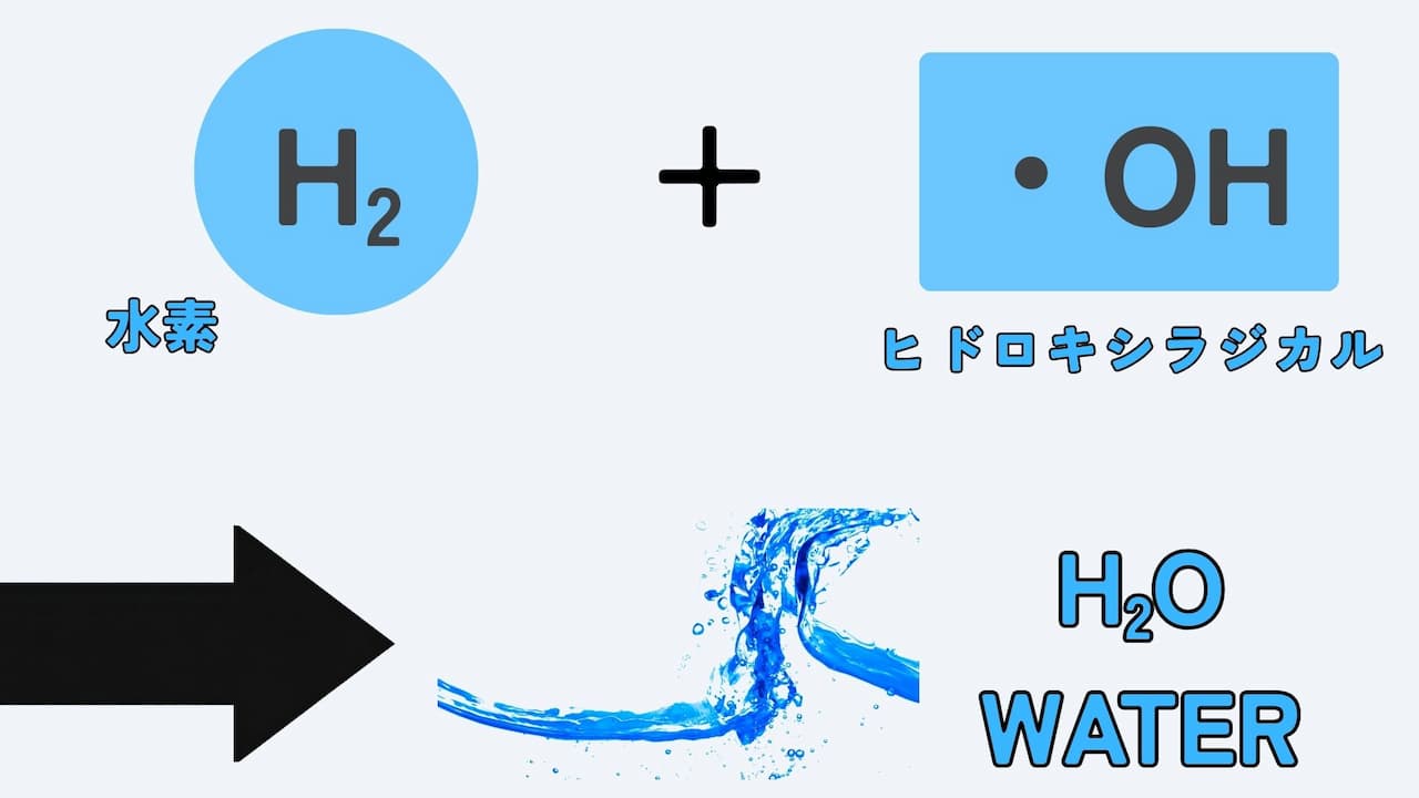 水素ガスとは?次世代エネルギーや最新医療での活用について 5 IMG 9938 細胞を破壊するヒドロキシラジカル(・OH)のみを狙い撃ち