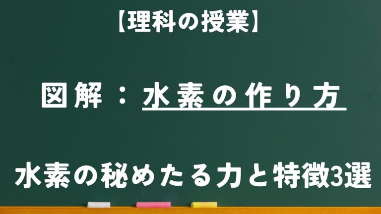 【元塾講師が解説】水素の作り方!秘めたる水素の力と特徴3選 8 image3 【元塾講師が解説】水素の作り方!秘めたる水素の力と特徴3選