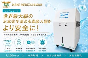 世界最大級の水素発生量。特許取得の安全性と低価格を両立したMAKE