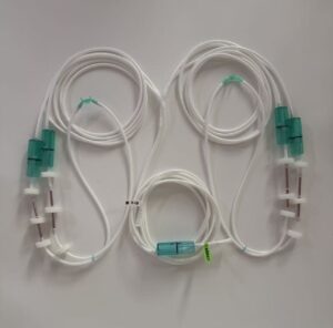 Hydrogen & Oxygen Inhalation Cannula, for Simultaneous Inhalation by Two People, Thick Tube