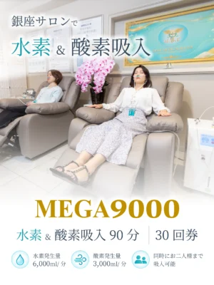 mega9000-hydrogen-oxygen-inhalation-90min-single-ticket MEGA9000 水素・酸素吸入90分 30回券|銀座 MAKE MEDICAL